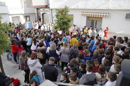 Manifestación contra el cambio climático celebrada en Huétor Tájar (AYTO. HUÉTOR TÁJAR)