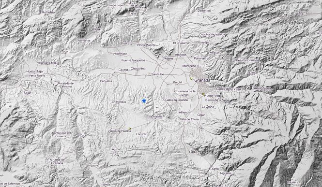 Terremoto en la Malahá (IGN) 