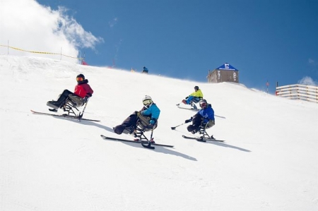 Esquí adaptado en Sierra nevada (BANKIA) Esquí adaptado en Sierra nevada (BANKIA)