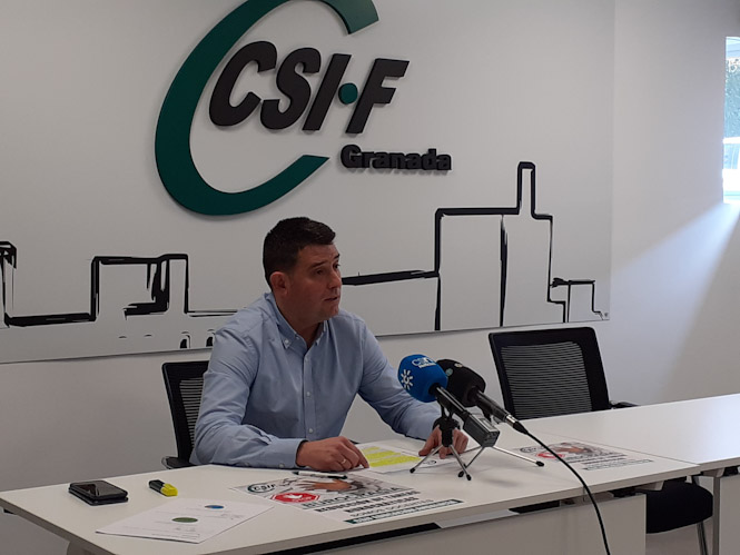 Manuel Pérez, responsable de educación de CSIF Granada (CSIF)