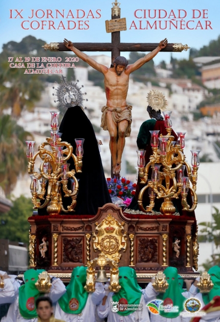 Cartel de las IX Jornadas Cofrades (AYTO. ALMUÑÉCAR) 