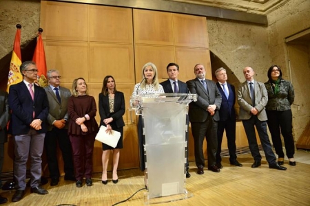 La Consejera de Cultura,, Patricia del Pozo, en rueda de prensa tras el pleno del Patronato de la Alhambra y el Generalife (JUNTA) La Consejera de Cultura,, Patricia del Pozo, en rueda de prensa tras el pleno del Patronato de la Alhambra y el Generalife (JUNTA)