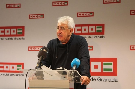 El secretario general de CCOO en Granada, Ricardo Flores (CCOO) El secretario general de CCOO en Granada, Ricardo Flores (CCOO)