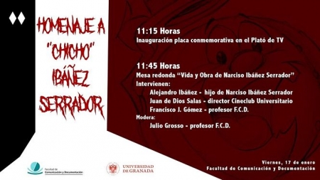 Imagen del acto que se celebrará este viernes en la Facutad de Ciencias de la Comunicación de la UGR (UNIVERSIDAD)