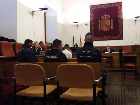 Juicio en la Audiencia de Granada contra el acusado del asesinato de un joven en Santa Fe (EUROPA PRESS)