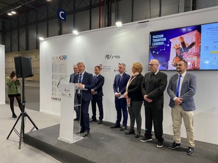Presentación de una ruta de Semana Santa por el Puerto de Motril en Fitur 2020 (PUERTO DE MOTRIL) 
