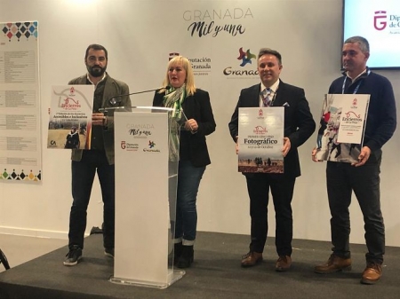 Presentación de los encierros de La Peza en Fitur (M.G.) 