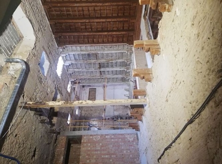 Obras en la planta baja de la Abadía del Sacromonte (ARCHIDIÓCESIS) Obras en la planta baja de la Abadía del Sacromonte (ARCHIDIÓCESIS)