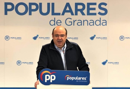 Sebastián Pérez en la sede del PP en una imagen de archivo (PP)