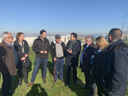 Miembros del PSOE han visitado el Parque Nueva Granada (PSOE)