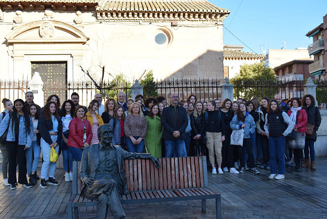 Visita de estudiantes franceses a Albolote (AYTO. ALBOLOTE) 
