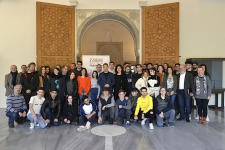 Entrega de diplomas a los alumnos `Granada FP Share +´ (JAVIER ALGARRA) 