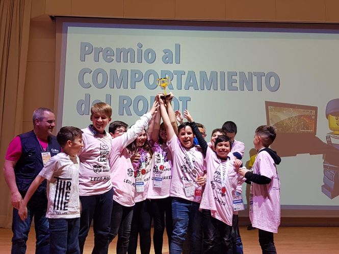 Ganadores de `First Lego League` de Granada