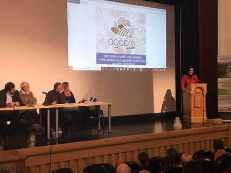 La delegada de Agricultura, Maria José Martín, clausuró la Junta General anual de AGAPRO (AGAPRO)