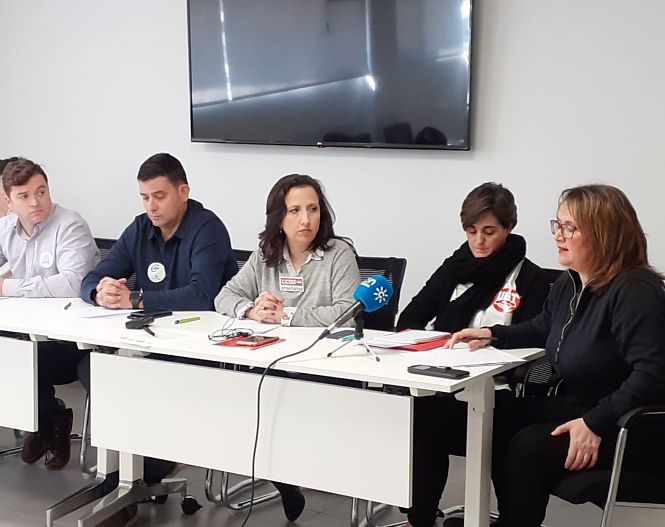 Rueda de prensa conjunta de los sindicatos (CSIF)