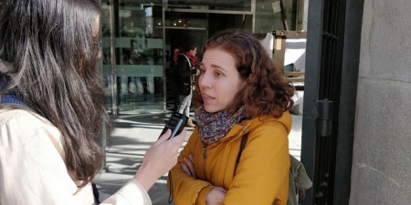 Ana Villaverde, parlamentaria andaluza del Adelante Andalucia (ADELANTE)