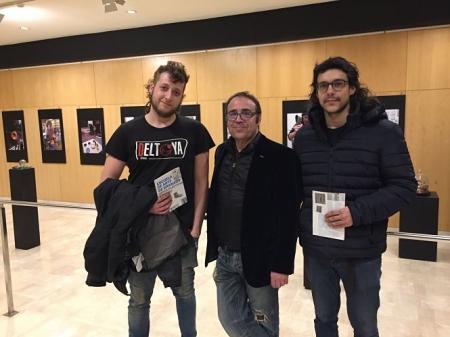 Una de las expocisiones de la Escuela de Arte