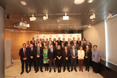 Foto de familia tras la reunión de la FEMP (DIPUTACIÓN)