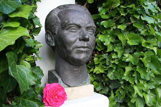 Busto de Federio García Lorca en el Museo  Casa Natal (J. GROSSO / DIPGRA)