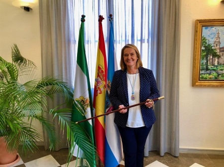 La alcaldesa de Motril, Luisa García Chamorro (PP) (PARTIDO POPULAR) 