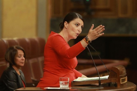 La diputada por Granada del Grupo Vox, Macarena Olona, en el Congreso (RICARDO RUBIO - EUROPA PRESS) La diputada por Granada del Grupo Vox, Macarena Olona, en el Congreso (RICARDO RUBIO - EUROPA PRESS)