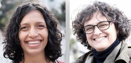 Las investigadoras de la UGR Lina Combita y Charo Rueda (UGR) 