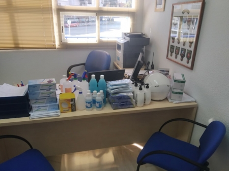 Materia donado por los comerciantes chinos (AYTO. ALMUÑECAR) 