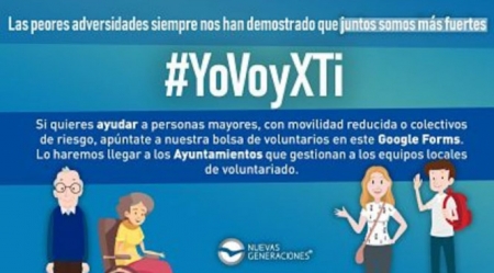 Campaña `Yo voy por ti` Campaña `Yo voy por ti`