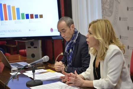 La Concejala de Medio Ambiente, Pepa Rubia en rueda de prensa (JAVIER ALGARRA) La Concejala de Medio Ambiente, Pepa Rubia en rueda de prensa (JAVIER ALGARRA)
