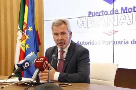 El presidente de la Autoridad Portuaria de Motril, José García Fuentes (PUERTO) 
