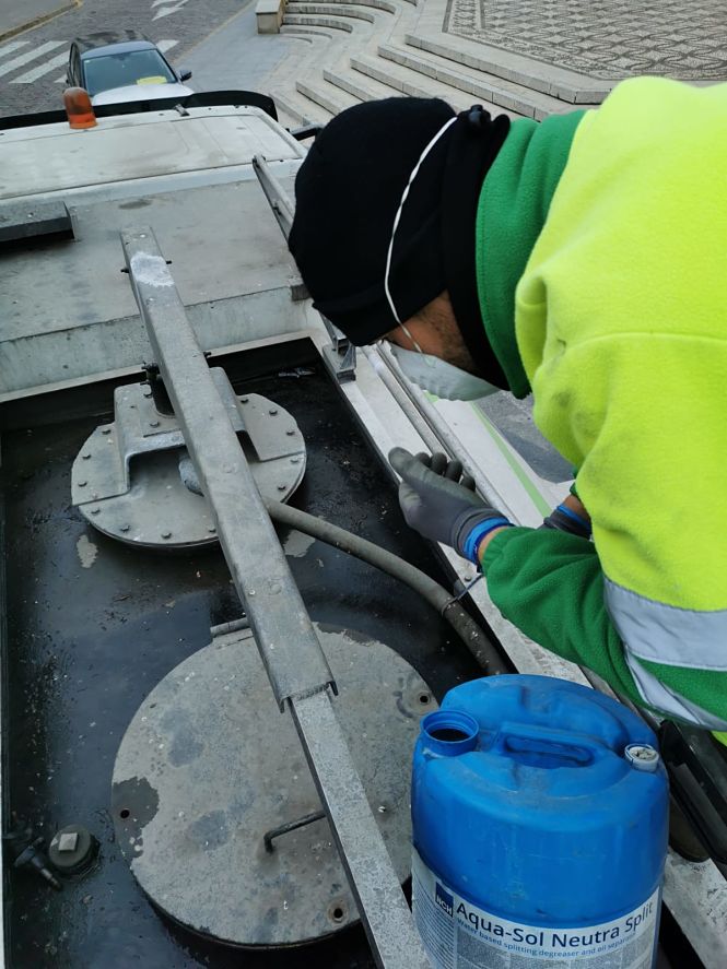 Camión de desinfección (AYTO. GUADIX) 