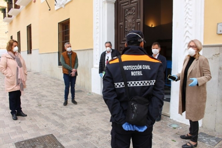 El equipo de gobierno ha visitado a Protección Civil (AYTO. MOTRIL) 