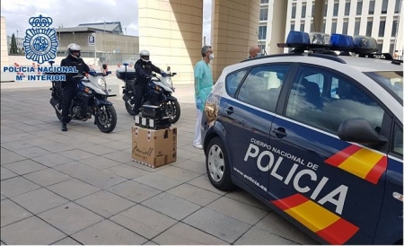 Equipo automático de extracción magnética de ácidos nucleicos Maxwell 16 cedido por Policía Nacional al Hospital del PTS (POLICÍA NACIONAL) Equipo automático de extracción magnética de ácidos nucleicos Maxwell 16 cedido por Policía Nacional al Hospital del PTS (POLICÍA NACIONAL)