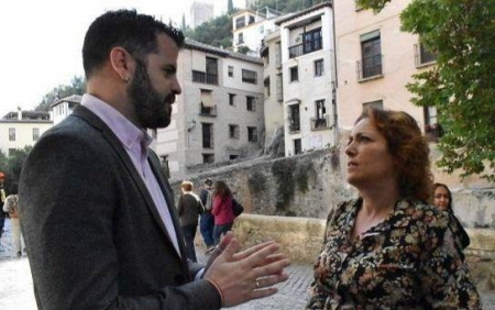 Mari Carmen Pérez y Chus Fernández (IU) Mari Carmen Pérez y Chus Fernández (IU)