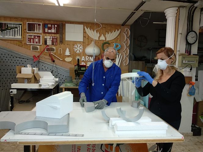 Elaboración de pantallas protectoras (AYTO. HUÉTOR TÁJAR) 