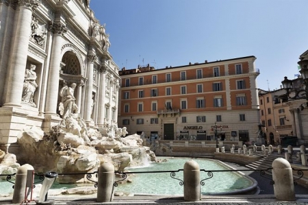 Fontana Di Trevi en Roma (MATTEO TREVISAN /ZUMA) Fontana Di Trevi en Roma (MATTEO TREVISAN /ZUMA)