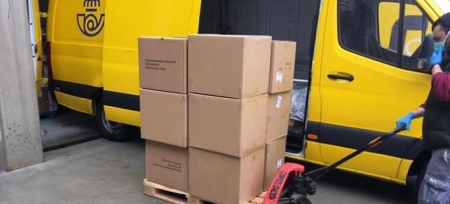 Correos se está encargando del reparto de mascarillas (SUBDELEGACIÓN) Correos se está encargando del reparto de mascarillas (SUBDELEGACIÓN)