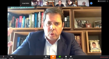 Gerardo Cuerva durante las jornadas on libe (CÁMARA GRANADA) Gerardo Cuerva durante las jornadas on libe (CÁMARA GRANADA)