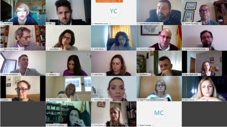 Reunión telemática de la FAMP (AYUNTAMIENTO BAZA) 