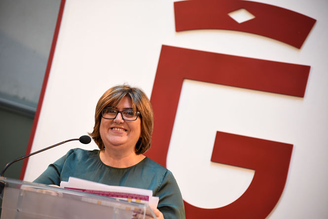 La diputada de Empleo y Desarrollo Sostenible, Ana Muñoz (DIPUTACIÓN)