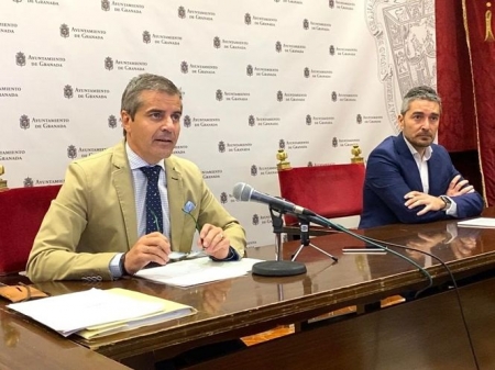 Los portavoces del equipo de gobierno local de Granada, César Díaz y Manuel Olivares (AYUNTAMIENTO) Los portavoces del equipo de gobierno local de Granada, César Díaz y Manuel Olivares (AYUNTAMIENTO)