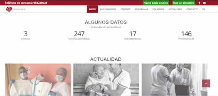 Imagen de la nueva web de la Fundación Zayas (FUNDACIÓN ZAYAS) Imagen de la nueva web de la Fundación Zayas (FUNDACIÓN ZAYAS)