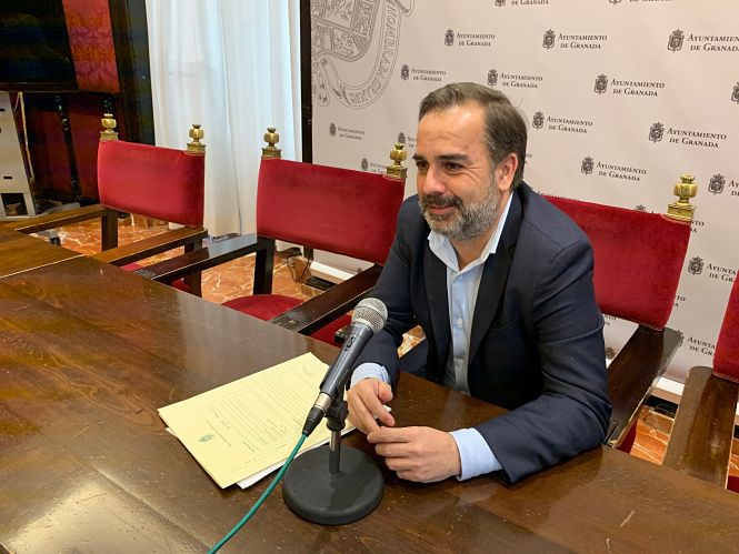 Jacobo Calvo, concejal del PSOE en el Ayuntamiento de Granada (PSOE) 