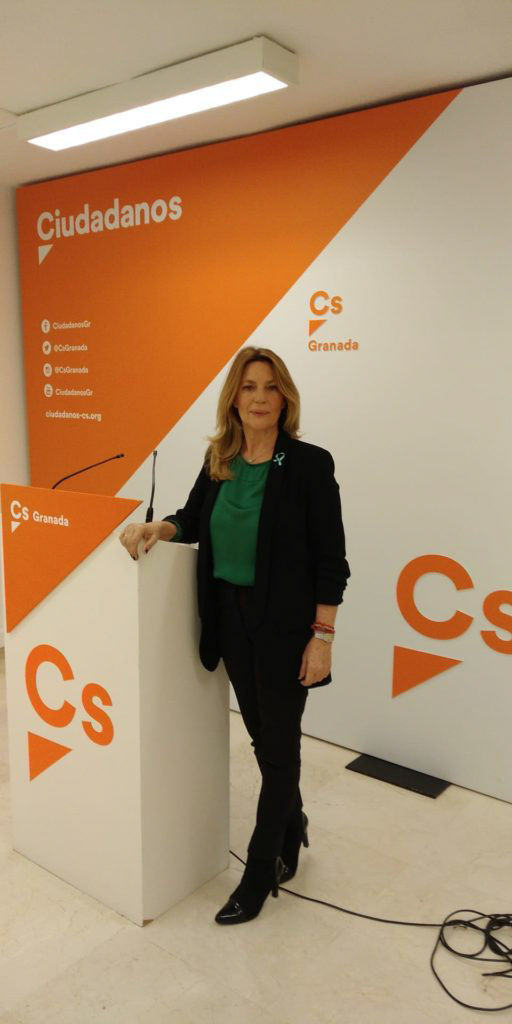 Concha Insúa, parlamentaria andaluza de CS (CIUDADANOS)