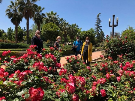 Eva Martín ha visitado el Parque García Lorca (AYUNTAMIENTO GRANADA) Eva Martín ha visitado el Parque García Lorca (AYUNTAMIENTO GRANADA)