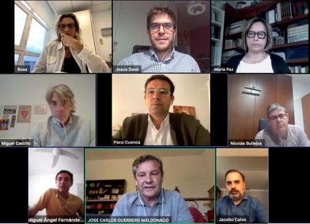 Reunión telemática con el colegio de Aparejadores (PSOE) Reunión telemática con el colegio de Aparejadores (PSOE)