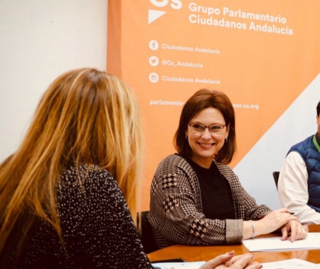 Mar Sánchez, parlamentaria Andaluza de Ciudadanos (CS) Mar Sánchez, parlamentaria Andaluza de Ciudadanos (CS)