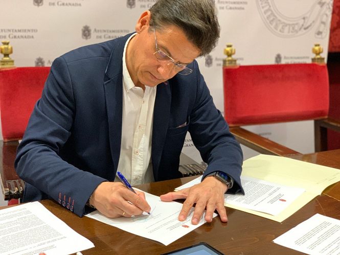 El Alcalde de Granada, Luis Salvador (AYUNTAMIENTO) 