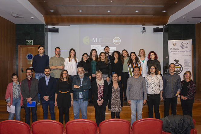 Los ocho doctorandos que participarán en la final del concurso 3MT en la UGR (UGR) 