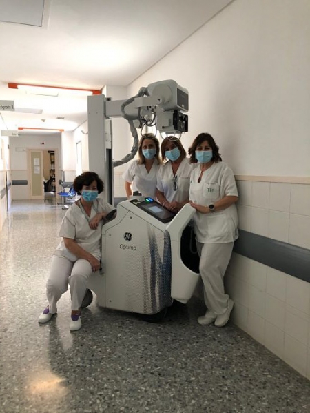Nuevo equipo de Radiología del Hospital de Baza (JUNTA) 